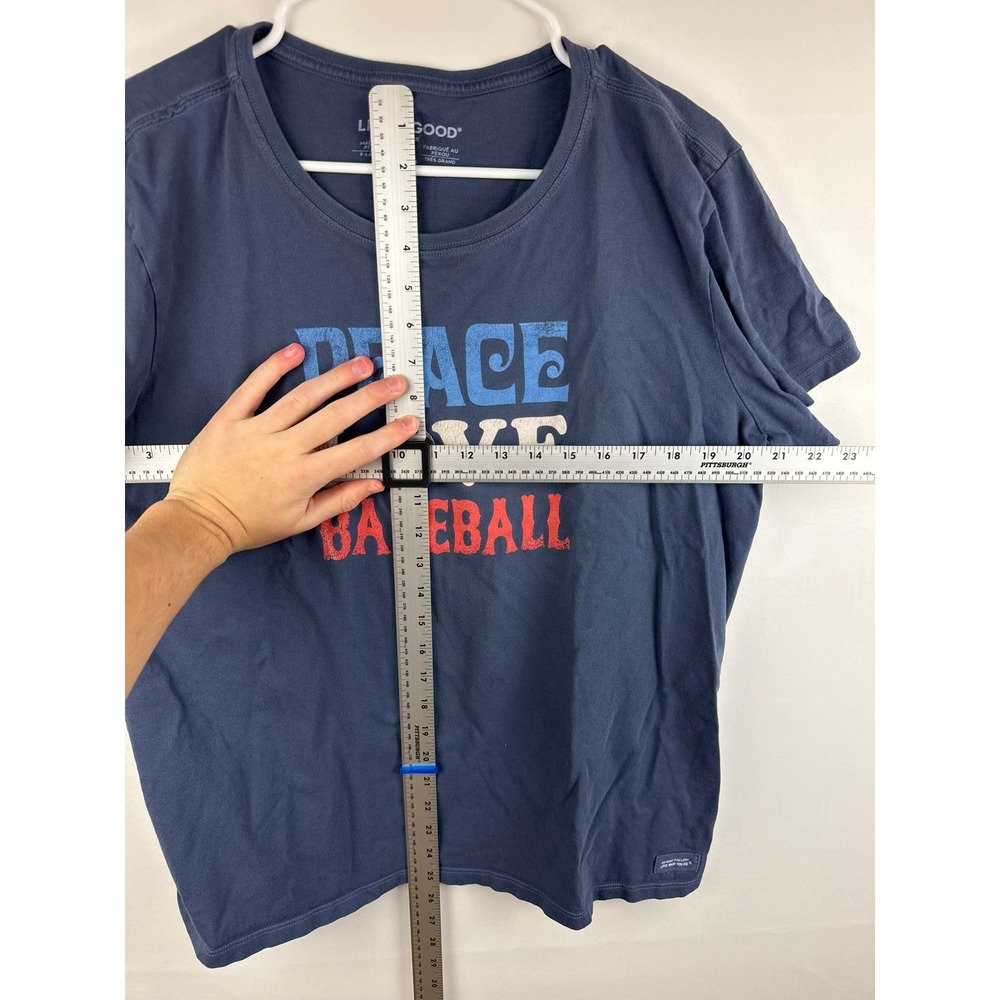 Life is Good Crusher Tee Bundle 3pc Baseball Biking Snowflake XL L Womens BR - Picture 14 of 16